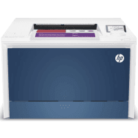 HP Color LaserJet Pro 4202dn printer, white/blue